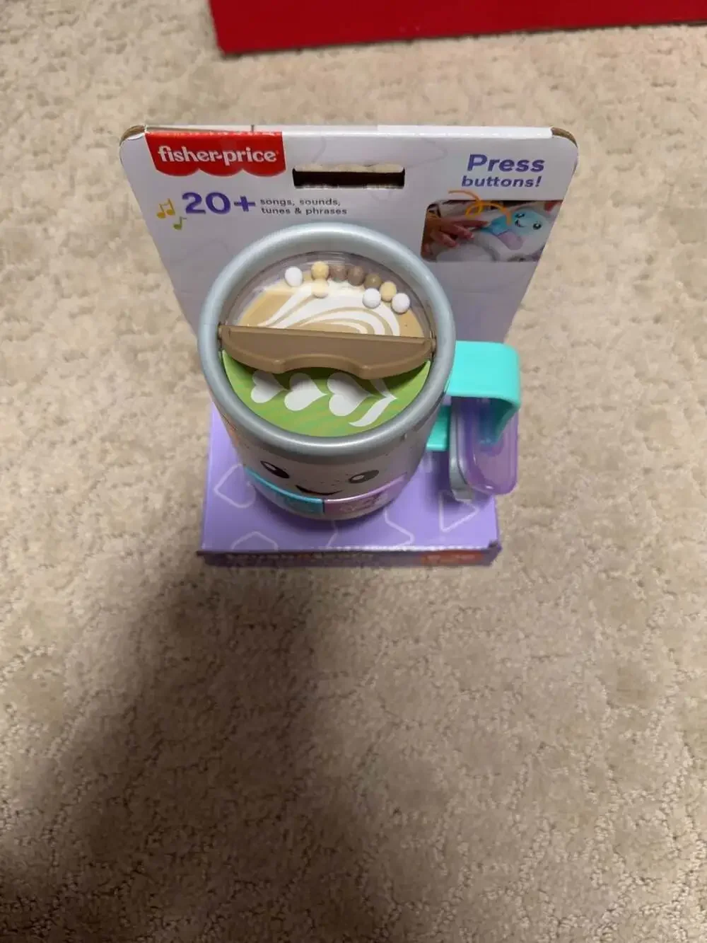 Fisher-Price Laugh & Learn Wake Up & Learn Coffee Mug Toy